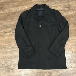 Tommy Hilfiger black Peacoat size large